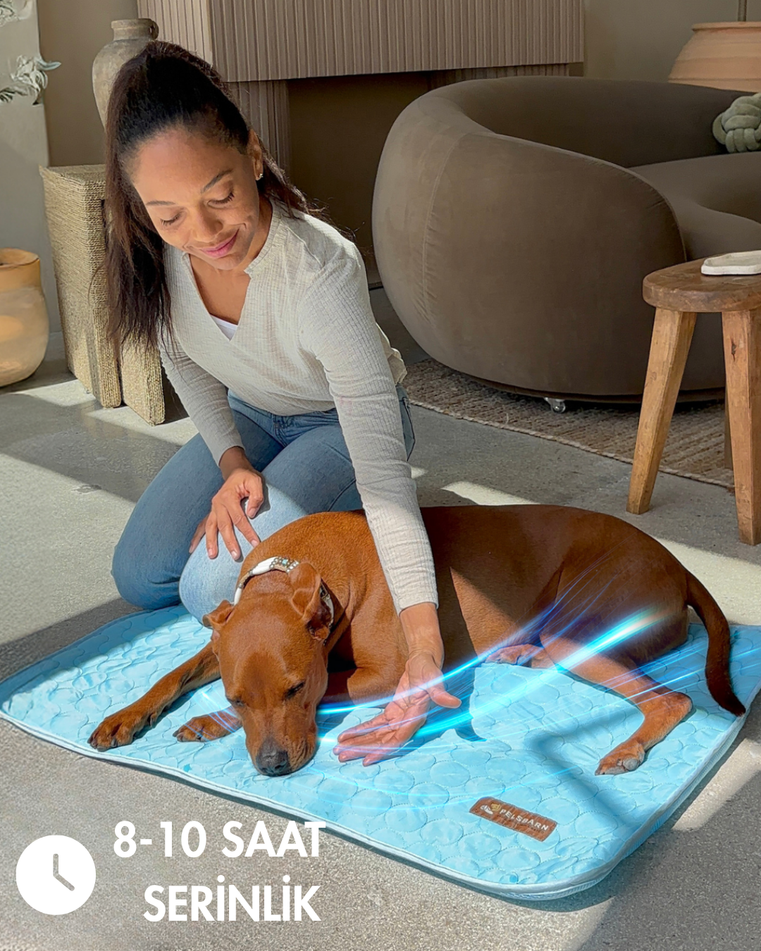 Premium Soğutucu Pet Kilimi